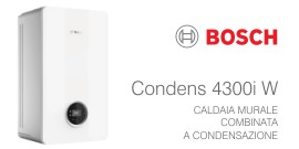 Caldaia a condensazione Bosch Condens 4300i W