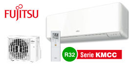 Climatizzatore Fujitsu serie KMCC monosplit R32