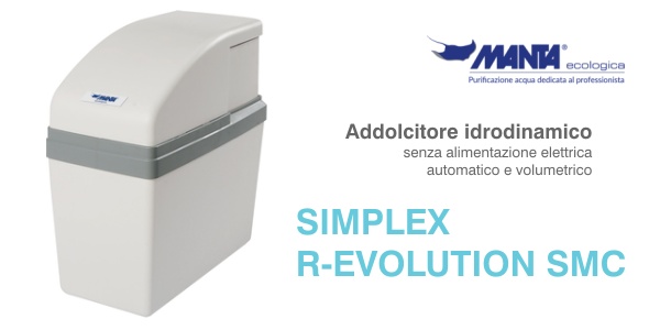 Addolcitore idrodinamico Manta Simplex R-Evolution 330/SMC