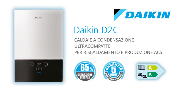 Caldaia a condensazione Daikin D2C