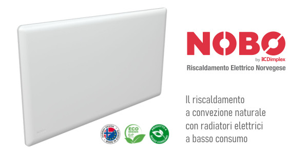 Radiatore elettrico norvegese Nobo Top