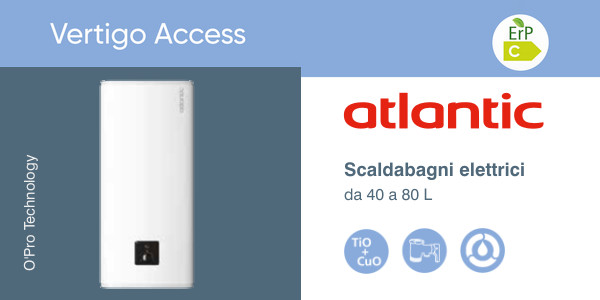 Scaldabagno elettrico Atlantic Vertigo Access